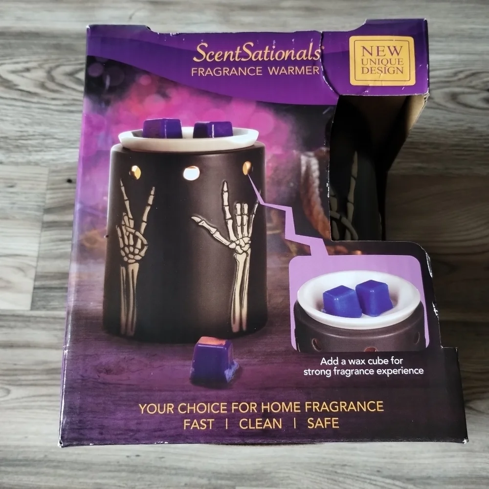 Scentsationals Peace Skully Full Size Wax Warmer